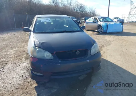 2006 Toyota Corolla S from USA, damaged, VIN 2T1BR32E76C613336